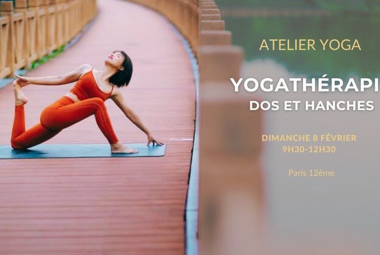 atelier yogathérapie dos et hanches