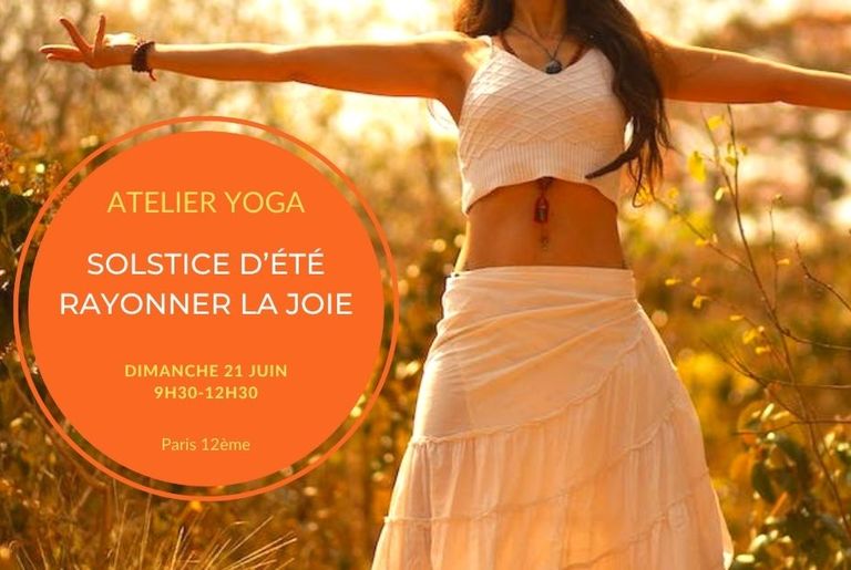 atelier yoga : Solstice d'Eté, rayonner la Joie !