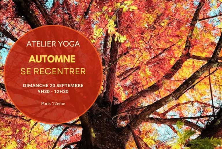 atelier yoga Automne se recentrer